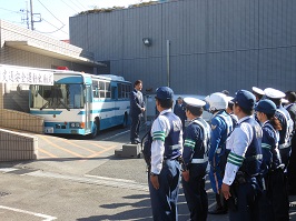 写真：春の交通安全運動出動式