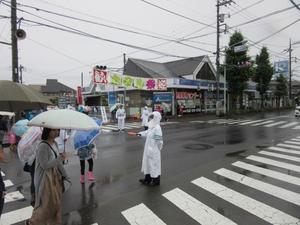 写真：ほたる祭り交通警備