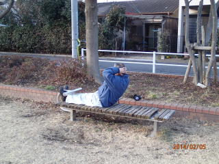 写真：腹筋ベンチ