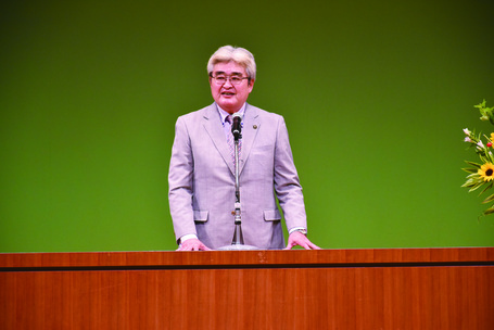 【写真】令和8年度敬老大会にて
